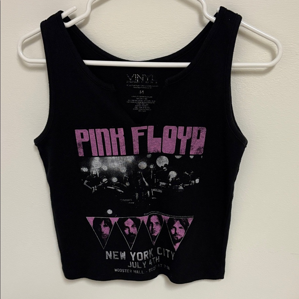 Pink Floyd Black Tank Top
